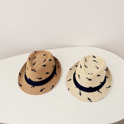 滿版海豚紳士草帽5