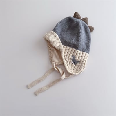 小恐龍保暖護耳帽6