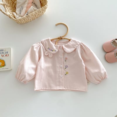 超萌兔兔耳朵刺繡娃娃衫4