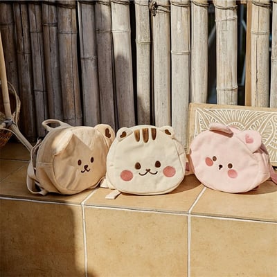 可愛動物防走丟雙肩後背包3