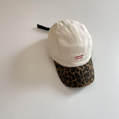 時尚豹紋貼標棒球帽4