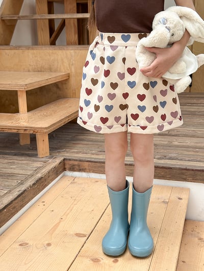 時髦滿版休閒短褲4