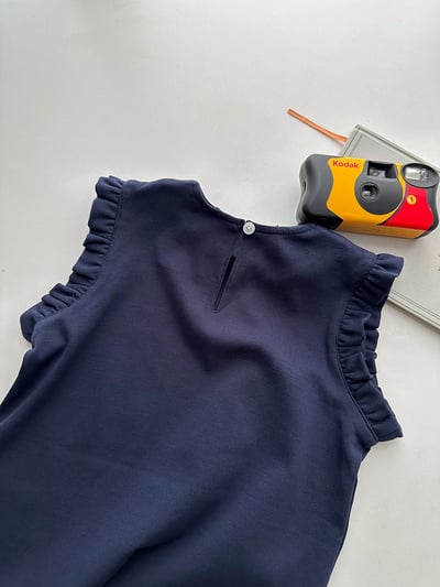 娃娃領花邊套裝11