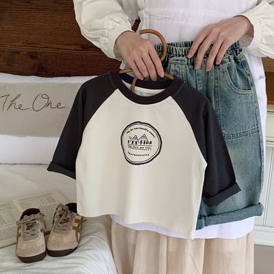 小山丘拼袖休閒上衣9