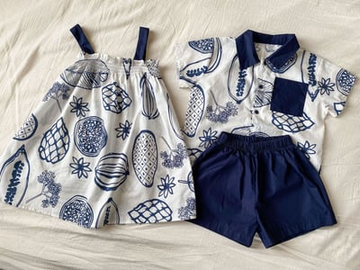 水果圖騰洋裝/套裝7