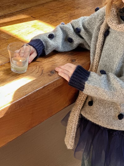 波點粗針織毛衣5