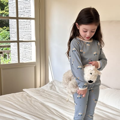 卡通長袖家居服套裝(12款)9