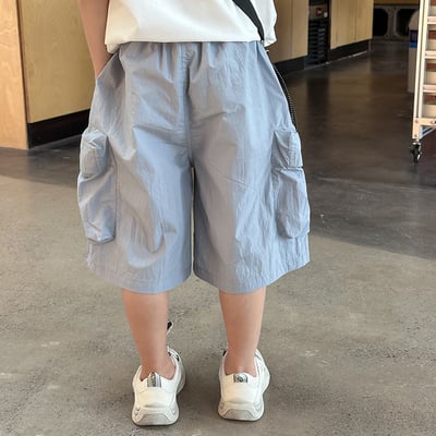 帥氣口袋工裝褲8