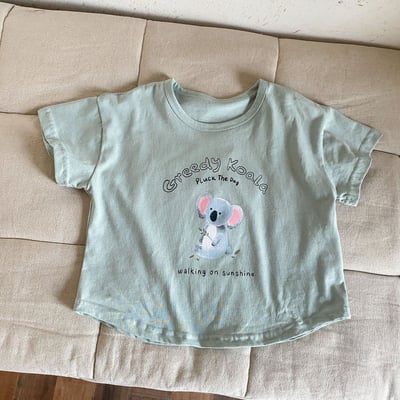 可愛手繪風動物T恤8