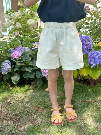 百搭素色口袋短褲6