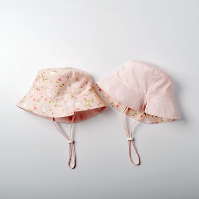 女童雙面漁夫帽1