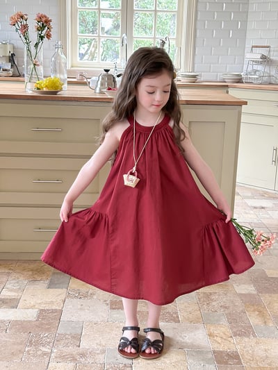 氣質繞脖連身魚尾裙2