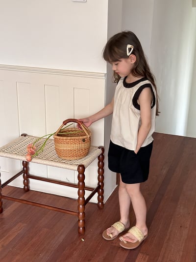 百搭素色口袋短褲5