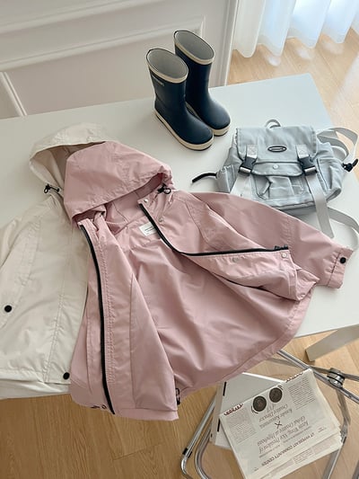 防風連帽外套(3色)7