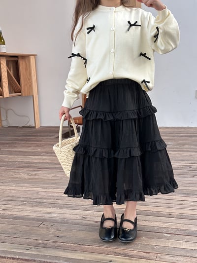 氣質大裙擺蛋糕裙8