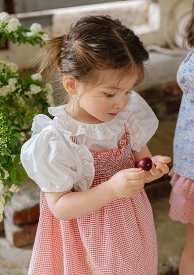 細肩格紋吊帶連身裙6