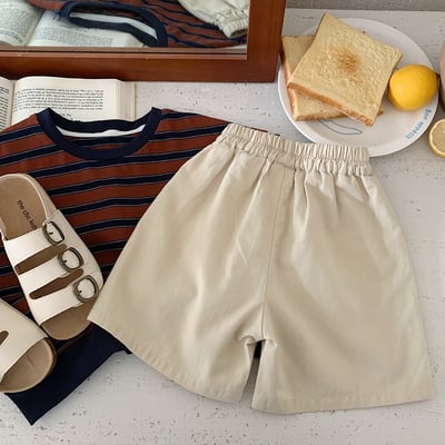 純色口袋短褲4