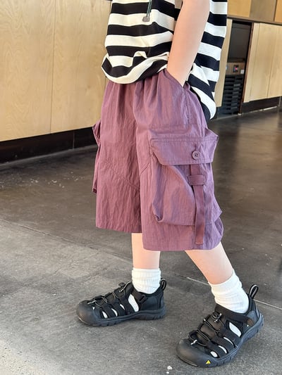 帥氣口袋工裝褲5