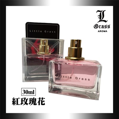 30ml 紅玫瑰花1