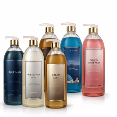 1000ml 頂級時尚香氛沐浴露1