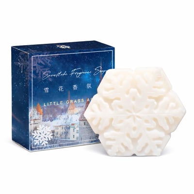 120g 雪花造型香氛皂2
