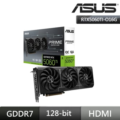 ASUS 華碩 PRIME-RTX5060Ti-O16G 顯示卡1