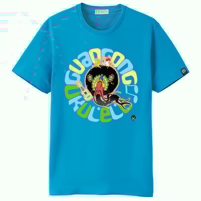 音樂關公T恤(立體印刷高質款) 黑、紅、粉 S1