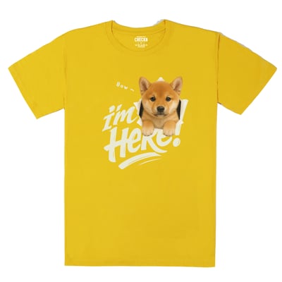 【洞洞犬】Bow~柴犬Ｔ恤7