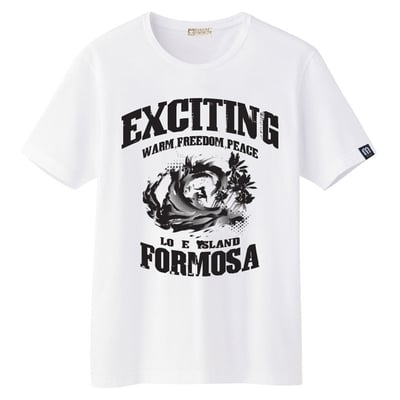 衝浪T恤_復古白1