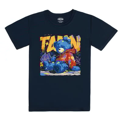 塗鴉泰迪熊T恤｜藝術家設計款3