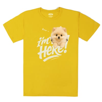 【洞洞犬】Bow~博美犬Ｔ恤7