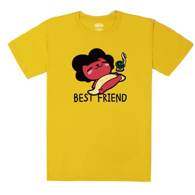 貓關公best friend T恤1
