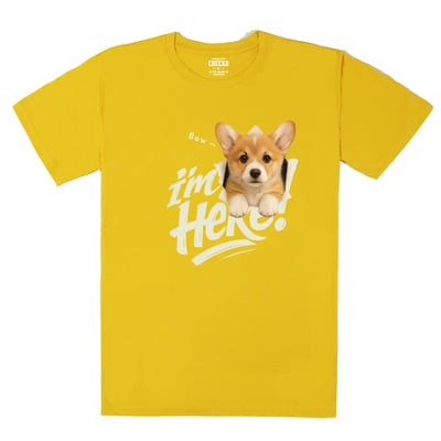 【洞洞犬】Bow~威爾斯柯基犬Ｔ恤7