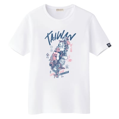 新台灣T恤-白色1