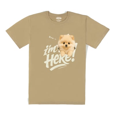 【洞洞犬】Bow~博美犬Ｔ恤3