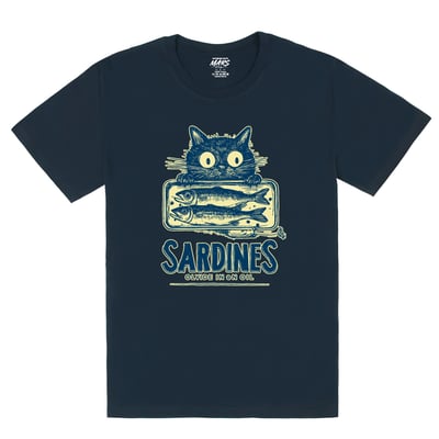 貓貓魚罐頭T恤(catfood t-shirt)1