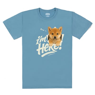 【洞洞犬】Bow~柴犬Ｔ恤8