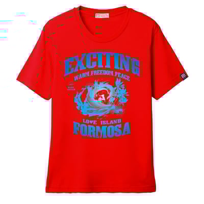 衝浪T恤_復古白3