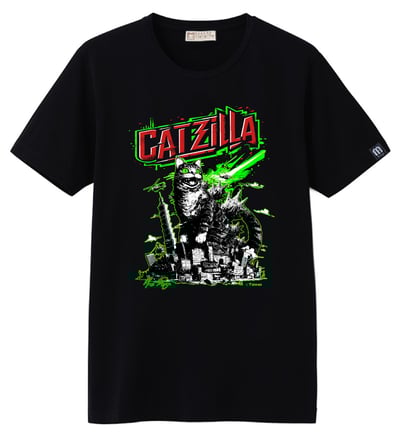 CATZILLA貓吉拉 強勢來襲T恤1