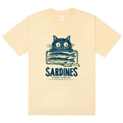 貓貓魚罐頭T恤(catfood t-shirt)3
