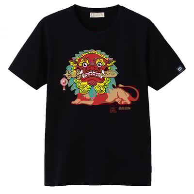 台南劍獅T恤-經典無敵黑1