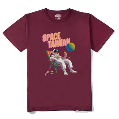 太空人Space TaiwanT恤｜藝術家設計款1