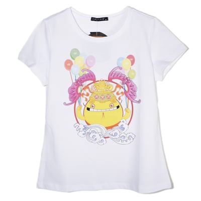 錢多多財神爺T恤_黑色_女版M號4