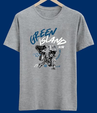 湛藍綠島T恤3