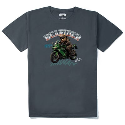 「BEARIDER 1977 TAIWAN」復古大熊重機Ｔ恤4