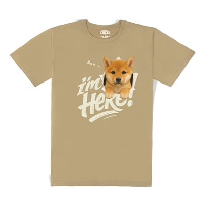 【洞洞犬】Bow~柴犬Ｔ恤3