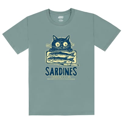 貓貓魚罐頭T恤(catfood t-shirt)4