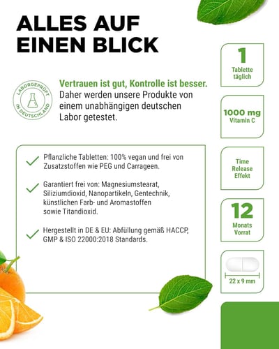 🌿 Vit4ever® 維生素 C 1000mg 緩釋錠｜365片4