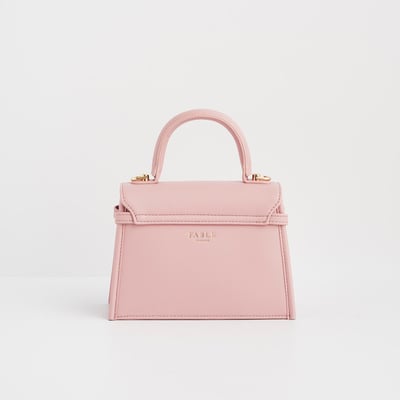 Fable England 粉色絲巾托特包7