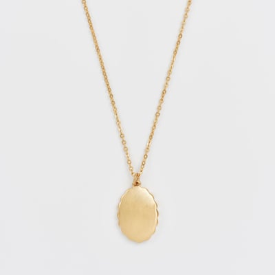 Fable England 玫瑰金框項鍊4